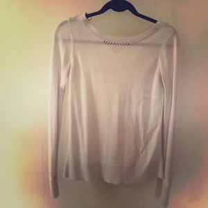 Comfortable, open back Lululemon sweater